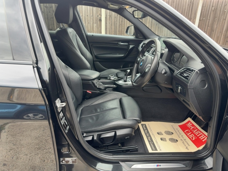 BMW 118I 1.5 M SPORT SHADOW EDITION HATCHBACK 5DR PETROL AUTO HEATED SEATS SAT NAV BLUETOOTH DAB STEREO PARKING AIDS SAME OWNER FOR 4 YEARS 47000 MILES SH 72-74 Mitcham Road