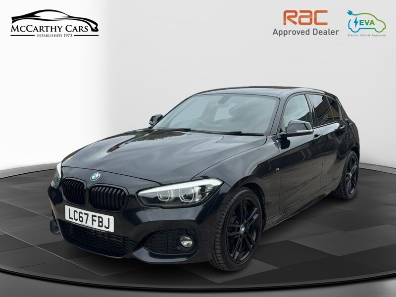BMW 118I 1.5 M SPORT SHADOW EDITION HATCHBACK 5DR PETROL AUTO HEATED SEATS SAT NAV BLUETOOTH DAB STEREO PARKING AIDS SAME OWNER FOR 4 YEARS 47000 MILES SH 72-74 Mitcham Road