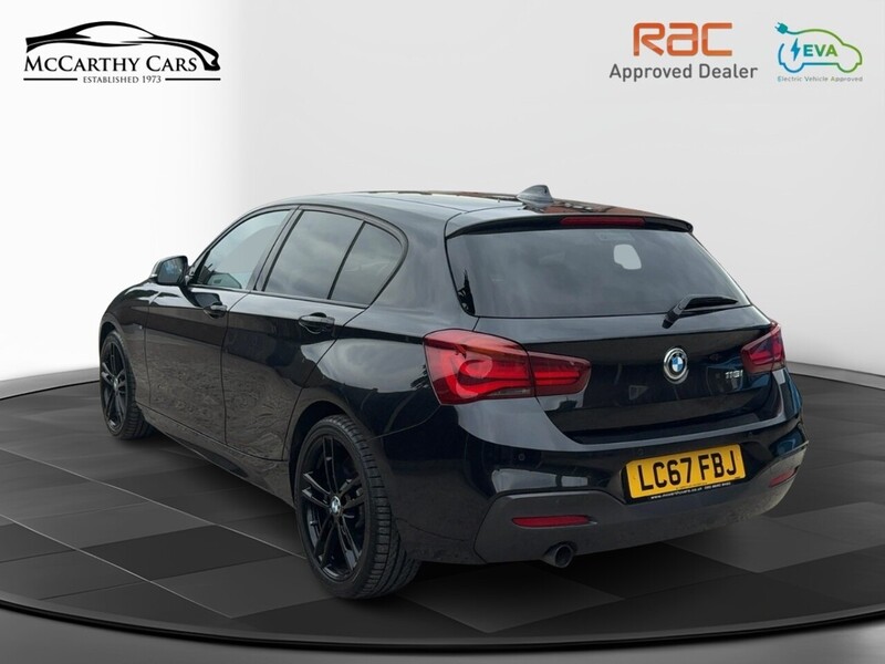 BMW 118I 1.5 M SPORT SHADOW EDITION HATCHBACK 5DR PETROL AUTO HEATED SEATS SAT NAV BLUETOOTH DAB STEREO PARKING AIDS SAME OWNER FOR 4 YEARS 47000 MILES SH 72-74 Mitcham Road