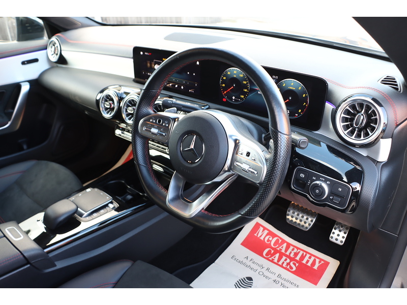 Mercedes-Benz CLA180H 1.3 MHEV AMG LINE (PREMIUM) COUPE 4DR PETROL HYBRID 7G-DCT AUTO HEATED SEATS SATNAV BLUTOOTH APPLE CARPLAY REAR CAMERA 2 OWNERS 66000 MILES SH 72-74 Mitcham Road