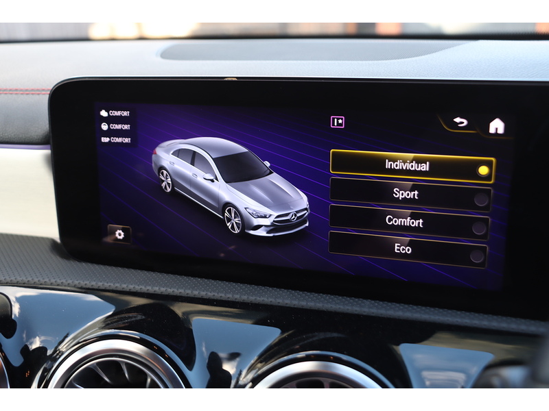 Mercedes-Benz CLA180H 1.3 MHEV AMG LINE (PREMIUM) COUPE 4DR PETROL HYBRID 7G-DCT AUTO HEATED SEATS SATNAV BLUTOOTH APPLE CARPLAY REAR CAMERA 2 OWNERS 66000 MILES SH 72-74 Mitcham Road