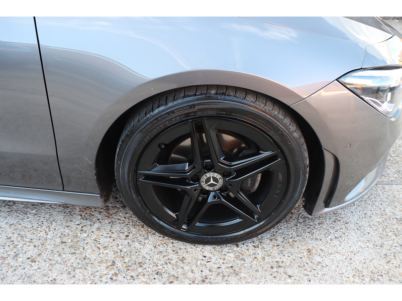 Mercedes-Benz CLA180H 1.3 MHEV AMG LINE (PREMIUM) COUPE 4DR PETROL HYBRID 7G-DCT AUTO HEATED SEATS SATNAV BLUTOOTH APPLE CARPLAY REAR CAMERA 2 OWNERS 66000 MILES SH 72-74 Mitcham Road