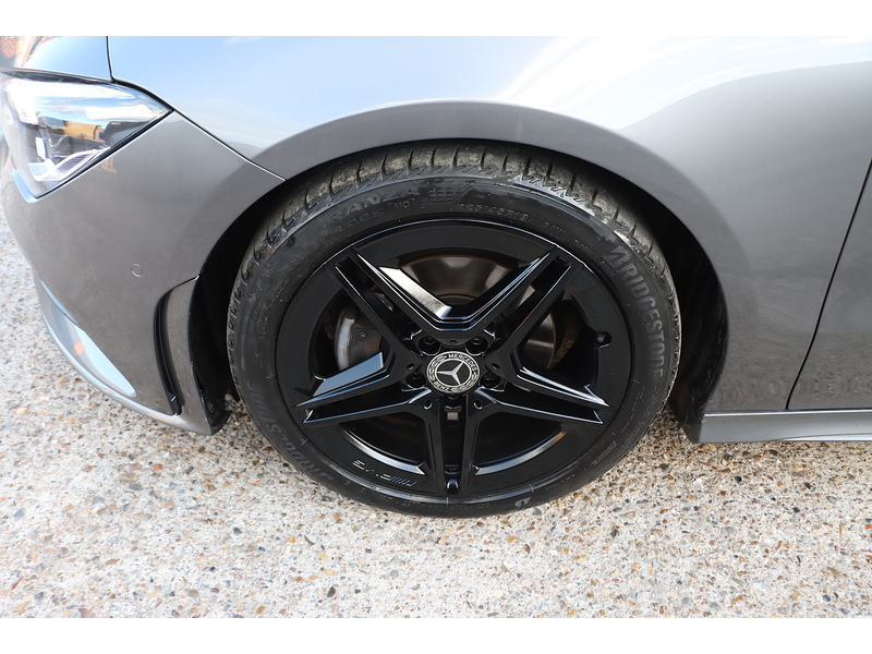Mercedes-Benz CLA180H 1.3 MHEV AMG LINE (PREMIUM) COUPE 4DR PETROL HYBRID 7G-DCT AUTO HEATED SEATS SATNAV BLUTOOTH APPLE CARPLAY REAR CAMERA 2 OWNERS 66000 MILES SH 72-74 Mitcham Road