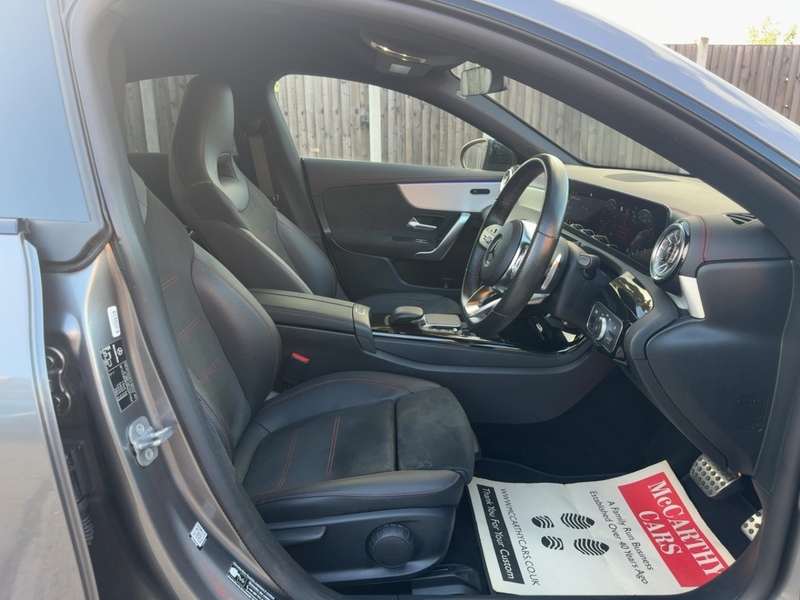 Mercedes-Benz CLA180H 1.3 MHEV AMG LINE (PREMIUM) COUPE 4DR PETROL HYBRID 7G-DCT AUTO HEATED SEATS SATNAV BLUTOOTH APPLE CARPLAY REAR CAMERA 2 OWNERS 66000 MILES SH 72-74 Mitcham Road