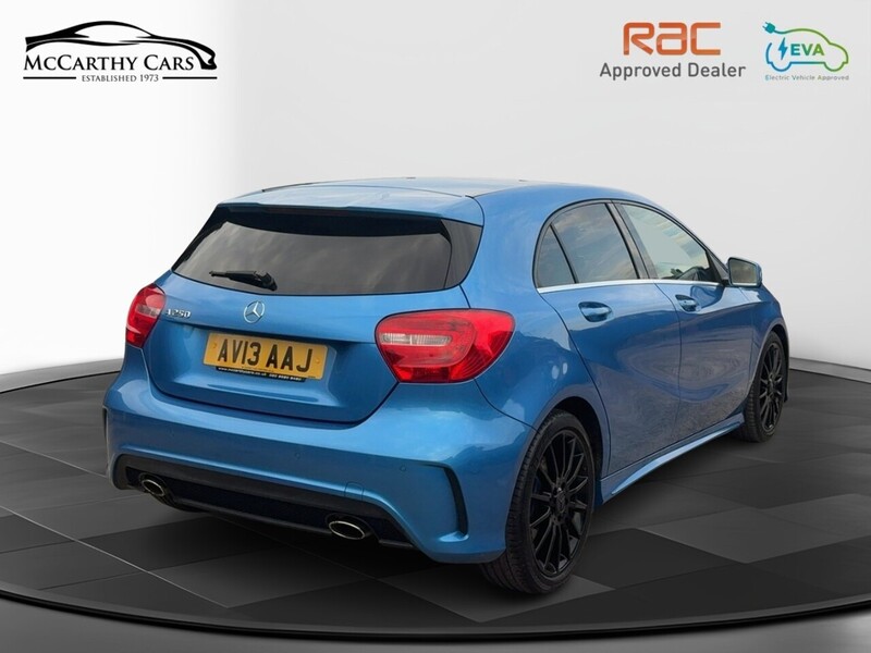 Mercedes-Benz A250 BLUEEFFICIENCY AMG SPORT HATCHBACK 5DR PETROL 7G-DCT AUTO SAT NAV BLUETOOTH STEREO CD PLAYER PARKING AIDS ONLY 90000 MILES SH NO ULEZ CHARGE 72-74 Mitcham Road