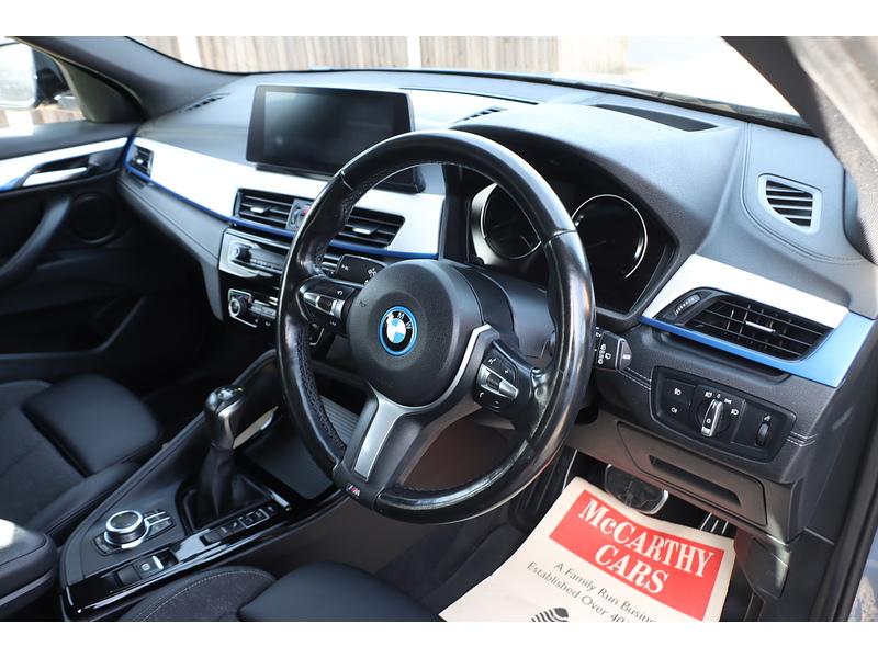 BMW 25E 1.5 10KWH M SPORT SUV 5DR PETROL PLUG-IN HYBRID XDRIVE AUTO HEATED SEATS SAT NAV BLUETOOTH APPLE CARPLAY PARKING AIDS JUST 1 OWNER 66000 MILES FSH 72-74 Mitcham Road
