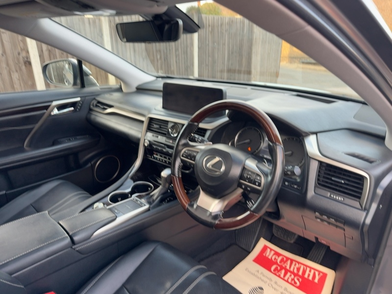 Lexus 450H 3.5 V6 TAKUMI SUV 5DR PETROL HYBRID E-CVT 4WD AUTO SUNROOF HEATED SEATS SAT NAV BLUETOOTH REAR & 360 CAMERA PARKING AIDS 1 OWNER 68000 MILES SH 72-74 Mitcham Road