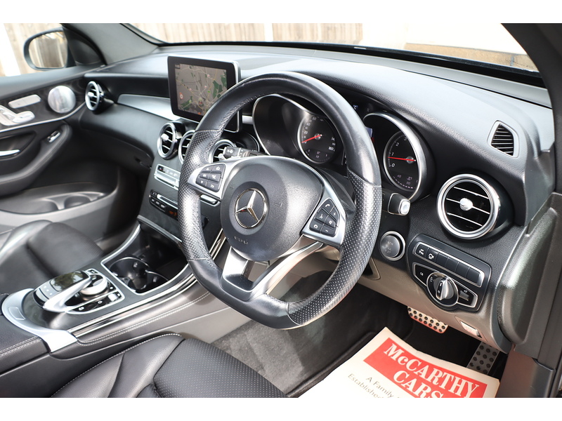 Mercedes-Benz GLC250 2.0 AMG NIGHT EDITION (PREMIUM PLUS) SUV 5DR PETROL G-TRONIC+ 4MATIC AUTO SUNROOF HEATED SEATS SAT NAV BLUETOOTH REAR & 360 CAM 73000 MILES FSH 72-74 Mitcham Road