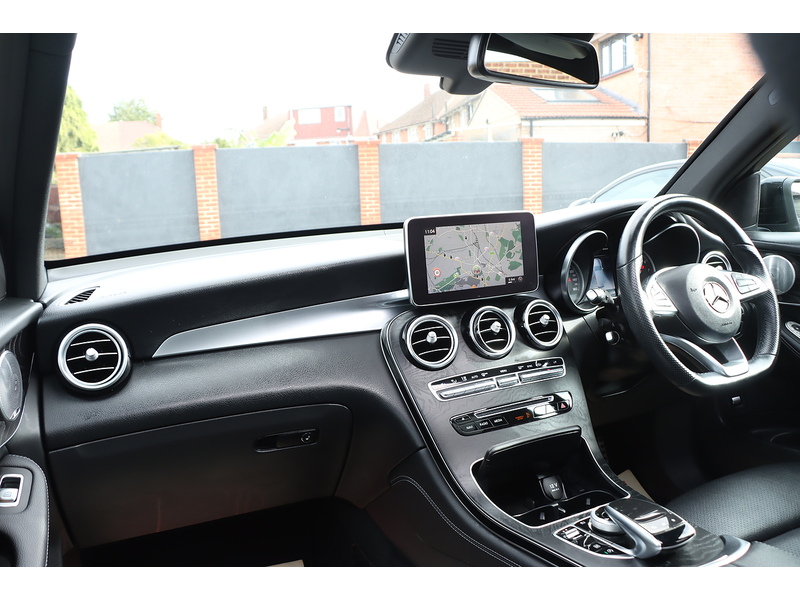 Mercedes-Benz GLC250 2.0 AMG NIGHT EDITION (PREMIUM PLUS) SUV 5DR PETROL G-TRONIC+ 4MATIC AUTO SUNROOF HEATED SEATS SAT NAV BLUETOOTH REAR & 360 CAM 73000 MILES FSH 72-74 Mitcham Road