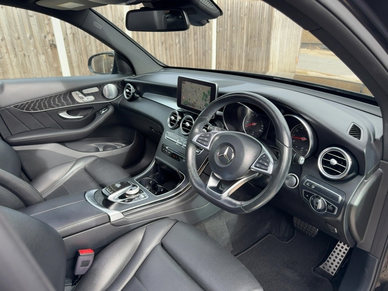Mercedes-Benz GLC250 2.0 AMG NIGHT EDITION (PREMIUM PLUS) SUV 5DR PETROL G-TRONIC+ 4MATIC AUTO SUNROOF HEATED SEATS SAT NAV BLUETOOTH REAR & 360 CAM 73000 MILES FSH 72-74 Mitcham Road