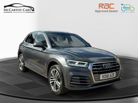 Audi 2.0 TFSI S LINE SUV 5DR PETROL S TRONIC QUATTRO AUTO HEATED SEATS SAT NAV BLUETOOTH DAB STEREO PARKING AIDS JUST 2 OWNERS 86000 MILES FSH 6 SERVICES