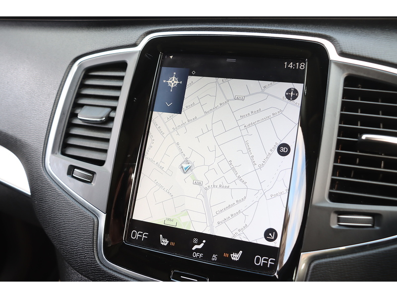 Volvo 2.0H T8 TWIN ENGINE 9.2KWH MOMENTUM SUV 5DR PETROL PLUG-IN HYBRID 4WD AUTO 7 SEATER SUNROOF HEATED SEATS SAT NAV APPLE CARPLAY ONLY 79000 MILES FSH 72-74 Mitcham Road