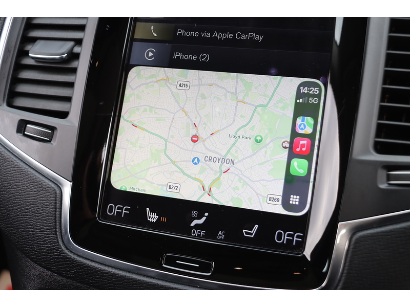 Volvo 2.0H T8 TWIN ENGINE 9.2KWH MOMENTUM SUV 5DR PETROL PLUG-IN HYBRID 4WD AUTO 7 SEATER SUNROOF HEATED SEATS SAT NAV APPLE CARPLAY ONLY 79000 MILES FSH 72-74 Mitcham Road