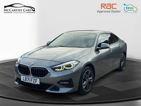 BMW 218I 1.5 SPORT (LCP) SALOON 4DR PETROL DCT AUTO SAT NAV BLUETOOTH DAB STEREO PARKING AIDS JUST 2 OWNERS ONLY 60000 MILES FSH 5 SERVICES NO ULEZ CHARGE