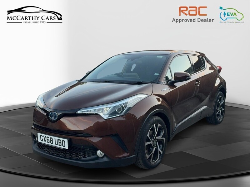 Toyota 
1.8 VVT-H DESIGN SUV 5DR PETROL HYBRID AUTO EURO 6 (S/S) (122 PS) SAT NAV REAR CAM BLUETOOTH DAB JUST 2 OWNERS ONLY 58000 MILES SERVICE HISTORY 72-74 Mitcham Road