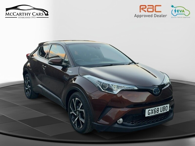 Toyota 
1.8 VVT-H DESIGN SUV 5DR PETROL HYBRID AUTO EURO 6 (S/S) (122 PS) SAT NAV REAR CAM BLUETOOTH DAB JUST 2 OWNERS ONLY 58000 MILES SERVICE HISTORY 72-74 Mitcham Road