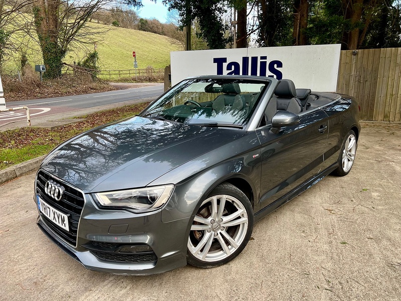 Audi 1.4 TFSI CoD S line Convertible 2dr Petrol S Tronic Euro 6 (s/s) (Nav) (150 ps)