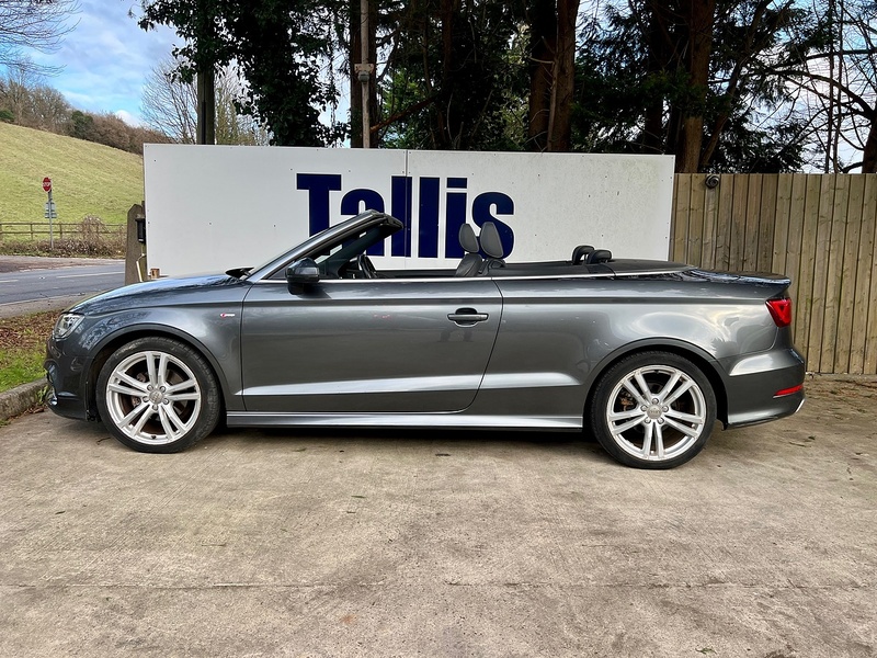 Audi 1.4 TFSI CoD S line Convertible 2dr Petrol S Tronic Euro 6 (s/s) (Nav) (150 ps)