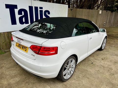 1.8 TFSI S line Convertible 2dr Petrol S Tronic Euro 4 (160 ps)