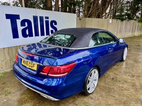 2.1 E220d AMG Line Edition Cabriolet 2dr Diesel G-Tronic+ Euro 6 (s/s) (177 ps)