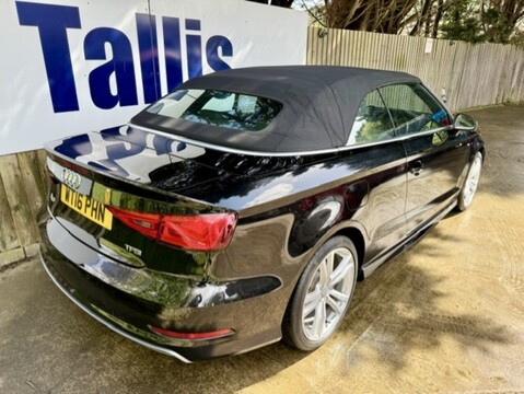 1.4 TFSI CoD S line Convertible 2dr Petrol S Tronic Euro 6 (s/s) (Nav) (150 ps)