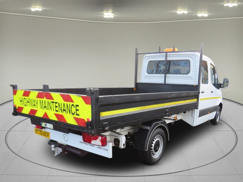 Mercedes-Benz Sprinter 314 CDI Crew Cab Tipper - U5661