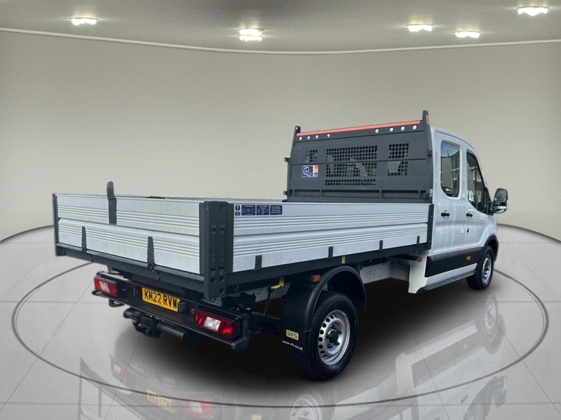 Ford Transit 2.0 350 EcoBlue Leader Tipper Double Cab 4dr Diesel Manual FWD L3 Euro 6 (s/s) (3-Way, 1-Stop) (130 - U6012