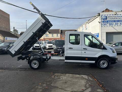 Ford Transit 2.0 350 EcoBlue Leader Tipper Double Cab 4dr Diesel Manual FWD L3 Euro 6 (s/s) (3-Way, 1-Stop) (130 - U6012