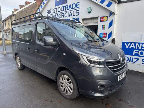 Renault Trafic 2.0 dCi ENERGY 30 Sport Nav Crew Van Double Cab 6dr Diesel Manual SWB Euro 6 (s/s) (145 ps) - U75043