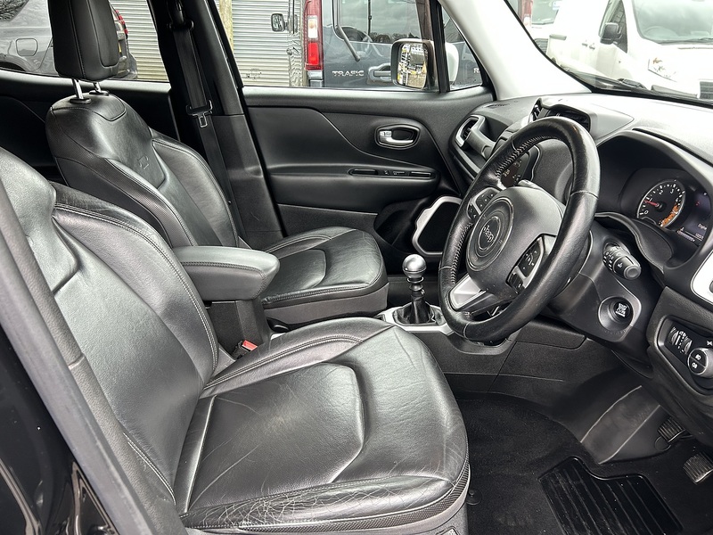 Jeep Renegade 2.0 MultiJetII Limited SUV 5dr Diesel Manual 4WD Euro 6 (s/s) (140 ps) - U75098