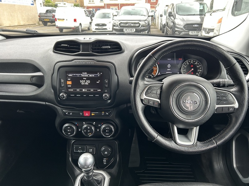 Jeep Renegade 2.0 MultiJetII Limited SUV 5dr Diesel Manual 4WD Euro 6 (s/s) (140 ps) - U75098