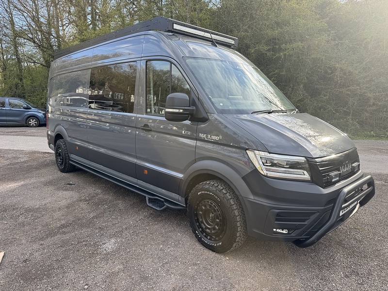 MAN TGE 2.0 BiTurbo 3180d Panel Van 5dr Diesel Auto 4WD LWB High Roof Euro 6 (s/s) (177 ps) - U75117