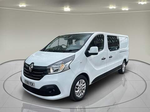 Renault Trafic 1.6 dCi 29 Sport Nav Crew Van Double Cab 6dr Diesel Manual LWB Euro 6 (120 ps) - U75123