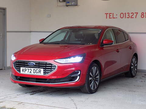 FORD FOCUS T ECOBOOST MHEV TITANIUM VIGNALE SERVICE HISTORY 2022 10,247 MLS 1.0 MANUAL...